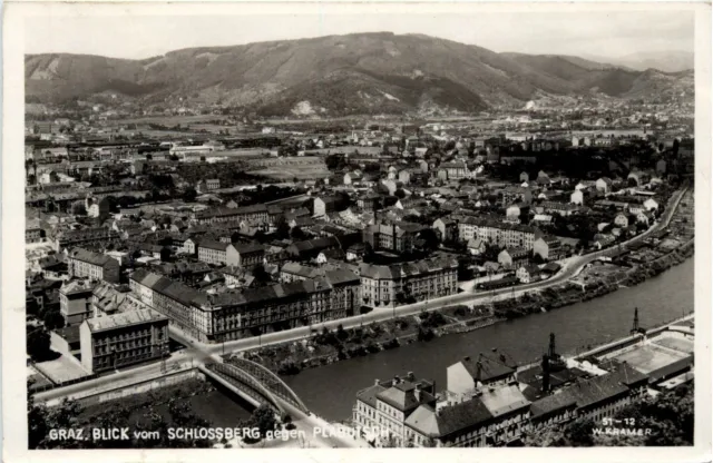 Graz, Blick vom Schlossberg gegen Plahutsch -313898