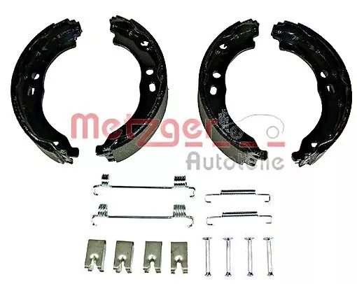 Rear Parking Brake Shoe Set Fits CITROEN FIAT PEUGEOT Bus 06-11 77364023