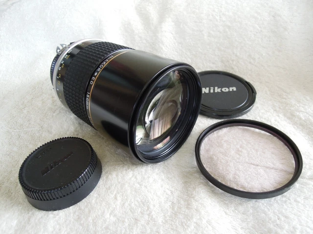 [Near MINT]  Nikon Ai-s Nikkor ED 180mm F2.8 MF Telephoto Lens  , From Japan