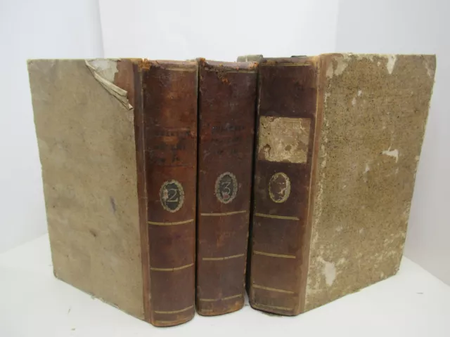 Ensemble 3 Volumes "Bulletins Des Lois" 1796-1806 Revolution Empire Militaria