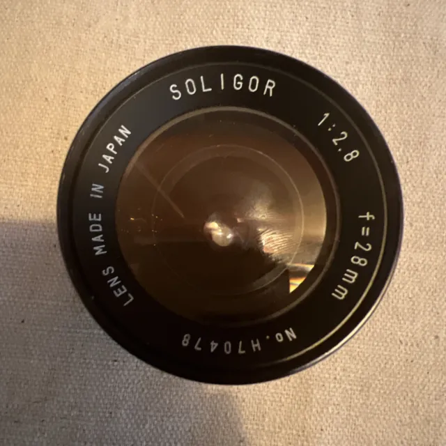 Soligor Wide-Auto MC 28mm f/2.8 lens No. H70478