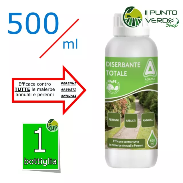 Adama DISERBANTE TOTALE glifosate ERBICIDA 0,5 LT 500 ml GLIPHOGAN sistemico