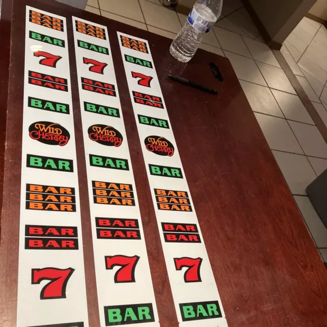 genuine IGT Wild Cherry Reel  Strips backlit.