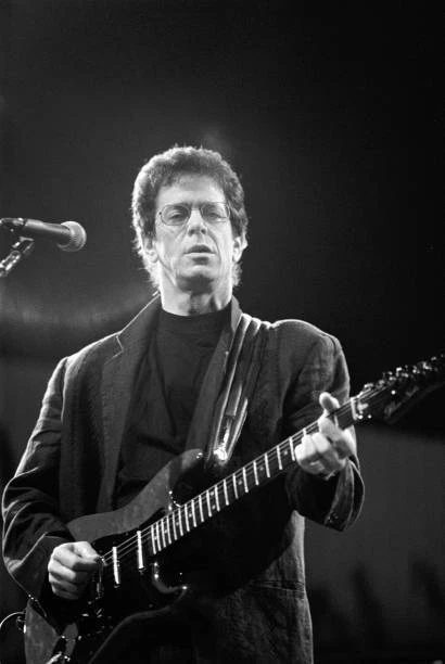 AMERICAN MUSICIAN LOU Reed Performs Live On Stage 1989 Old Music Photo ...
