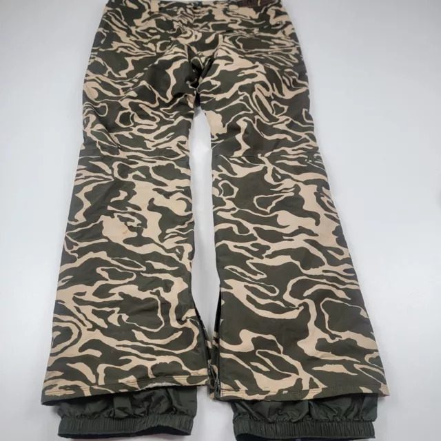 Burton Analog Mens Snowboard Pants Field Military Camo- Waterproof - Size XL