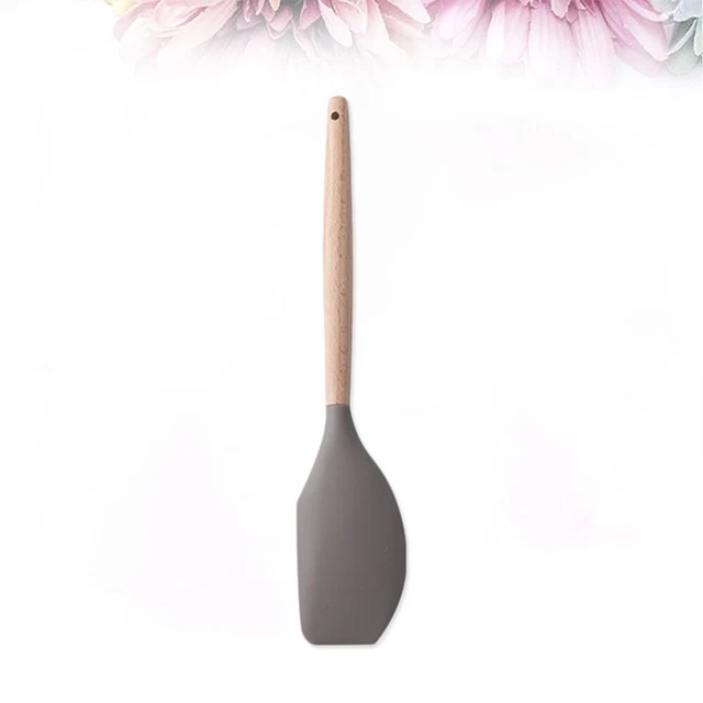 Spatola Liscia di Legno di Faggio per Cucina Serie Brun