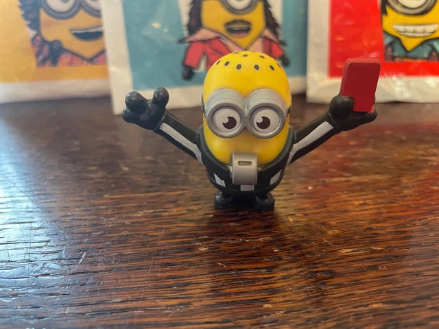 McDonalds Happy Meal Toy UK 2020 Minions Rise Of Gru Figure - REFEREE MINION