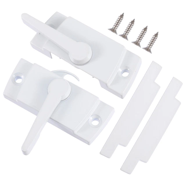 Ensemble De 2 Verrous De Fenêtre Pour Fenêtres UPVC, Verrous De Restriction De Fenêtre Pour La