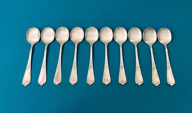 Ensemble 36 pièces de table en métal argenté fidelio