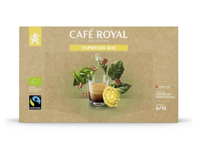 Café Royal Pads Espresso Bio - 50 Pads Nespresso kompatibel (54,97 EUR/kg)