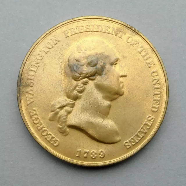 Token, George Washington President Of The United States 1789, Peace & Friendship