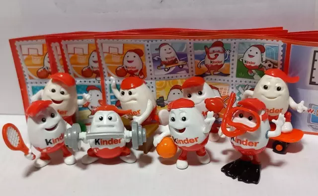 Kinder Ferrero Surprise Kinderman Série Complète Kinderino Sport Vintage Top Rar