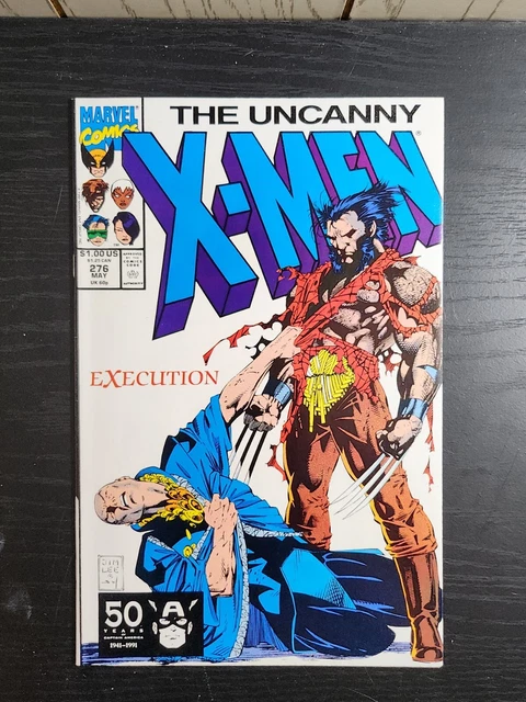 UNCANNY X-MEN #276 (1991-05) Vol 1 MARVEL Claremont Jim Lee Skrulls Shiar