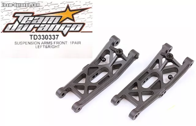 RC Team Durango TD330337 Suspension Arms Front L/R DEX210 DEX210v2 1/10 Buggy
