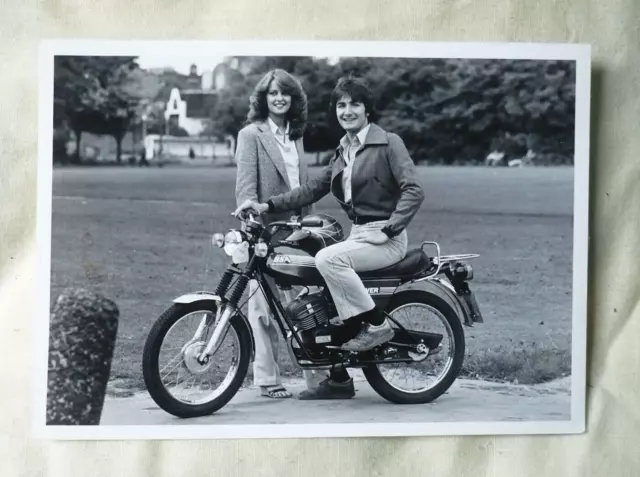 BSA Beaver 50, Original Press Release, Motorcycle Photograph.