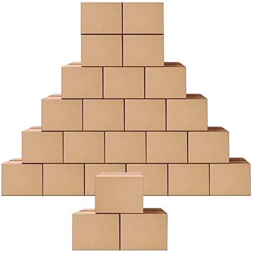 Small Shipping Boxes 6x4x4 inch pack of 25 Corrugated Box Mailers