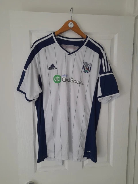 West Bromwich Albion Wba Fc Offiziell 2014/15 Prem Lge Heimshirt (Xxl) Selten