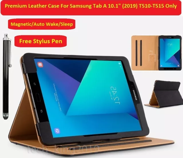 For Samsung Galaxy Tab A 10.1" SM- T510/515 (2019) Premium Leather Case Cover
