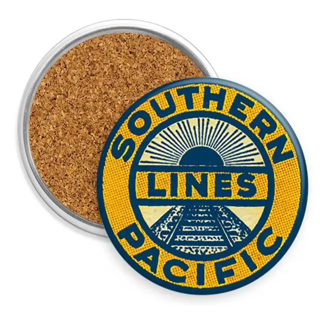 Southern Pacific Lines Railroad Drink Coaster