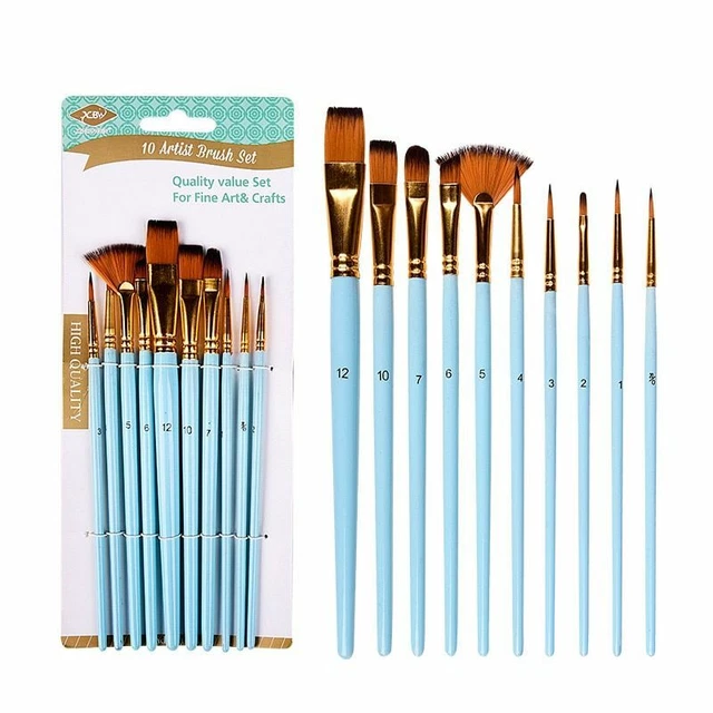 Nylon Capelli Artista Pittura Spazzole Arte Forniture Cancelleria Professionale