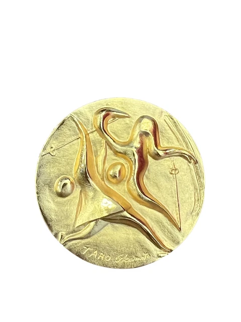 1972 Sapporo Winter Olympic Games Committee Medal Japanese Olympics Japan Taro