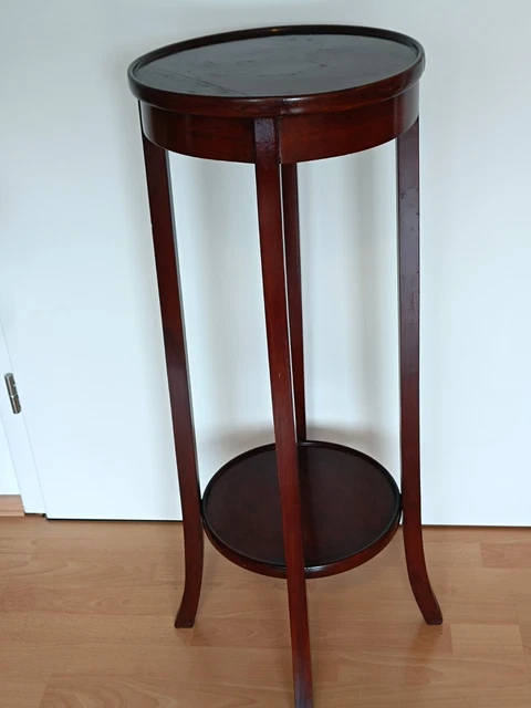 BLUMENSTÄNDER HOLZ ANTIK,UM 1880, Walnuss? Edwardianisch.Original EUR