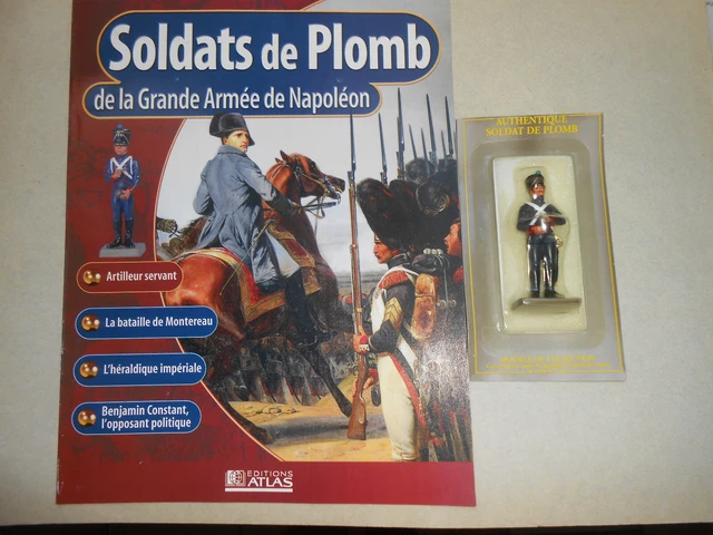 LA GRANDE ARMÉE Napoléonienne :8 Coffrets figurines 8Livres piéces SUP... atlas EUR 772,00 - FR