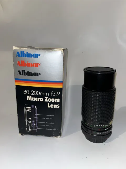 Albinar ADG 80-200mm F/3.9 MC Lens For Canon