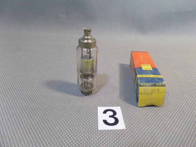 Tube électronique PY82 MINIWATT DARIO NOS - Neuf Dans Son Emballage D'origine (NIB)