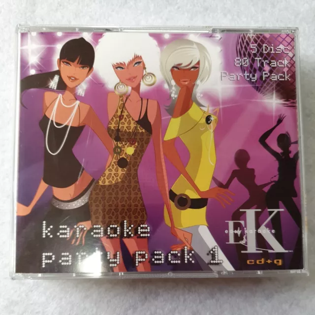 Karaoke Party Pack 1 - 5 Cds 80 Tracks Various CD
