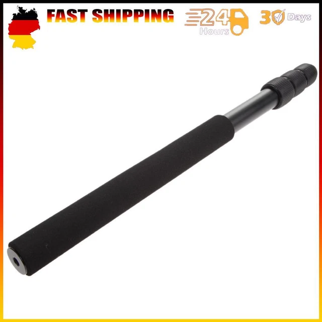 NUOVO MICRO-BOOM POLE Microfono Supporto Microfono 3 Sezione Boompole ...