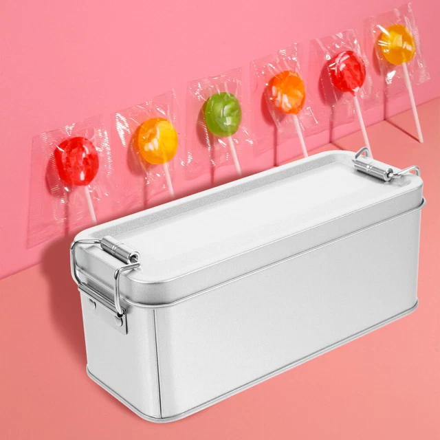 Boîte Métallique Décorative à Biscuits Et Bonbons – Design Festif Vintage Pour Noël Et Fêtes