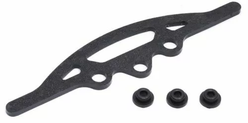 Team Associated NTC3 Wide Front Bumper + Rubber Pads - AS 2232
