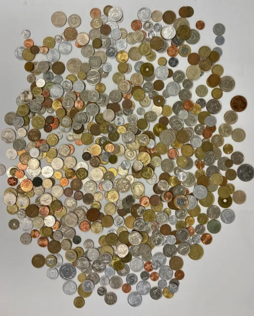 2,5 Kg Münzen Konvolut Kiloware