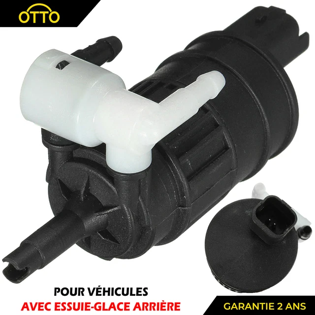 Aramox Pompe de moteur de lave-glace de voiture pompe d'essuie-glace 106 206 306 406 806