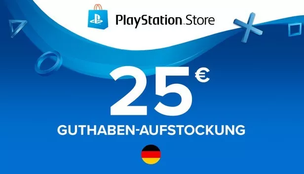 Carte Playstation 25€ Germany