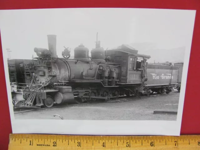 Denver & Rio Grande Western Railroad Locomotive #319 Orig Photo Durango Colorado