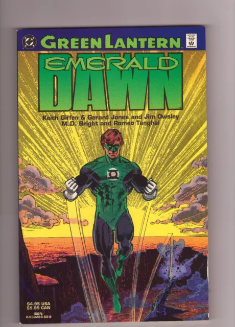 Green Lantern TPB - Trade Paper Back Emerald Dawn - 1991 (Grade 9.2) WH