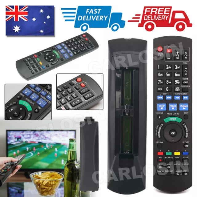 N2QAYB000479 Remote for Panasonic DVD Recorder DMR-XW385 DMR-XW390 DMR-XW480 AU