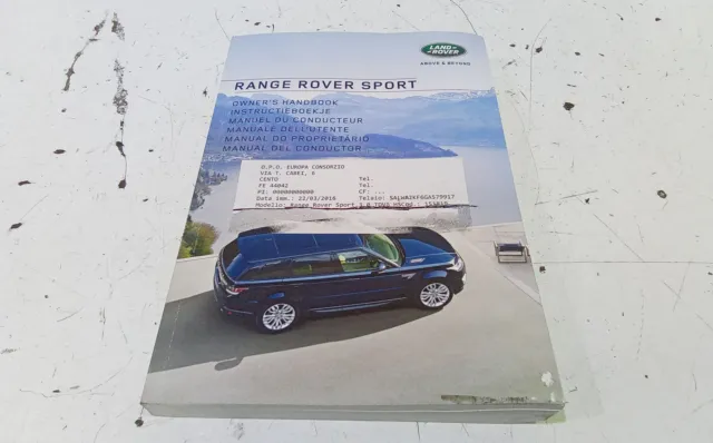 Manuale libretto d istruzioni LAND ROVER Range Rover SPORT (13)