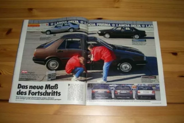 Autozeitung 12119) Fiat Croma Turbo mit 155PS besser als...?