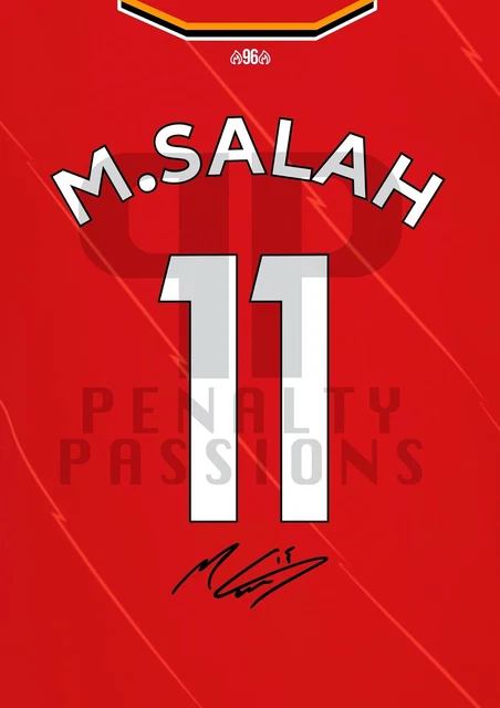 Mohamed sales salah autograph