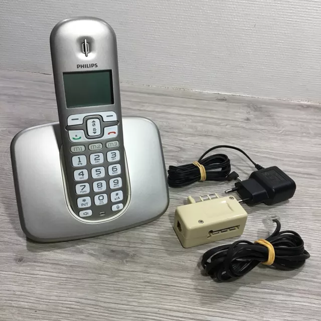 Téléphone Fixe Grosses Touches Senior Profoon TX-800 Gris Alarm Phone