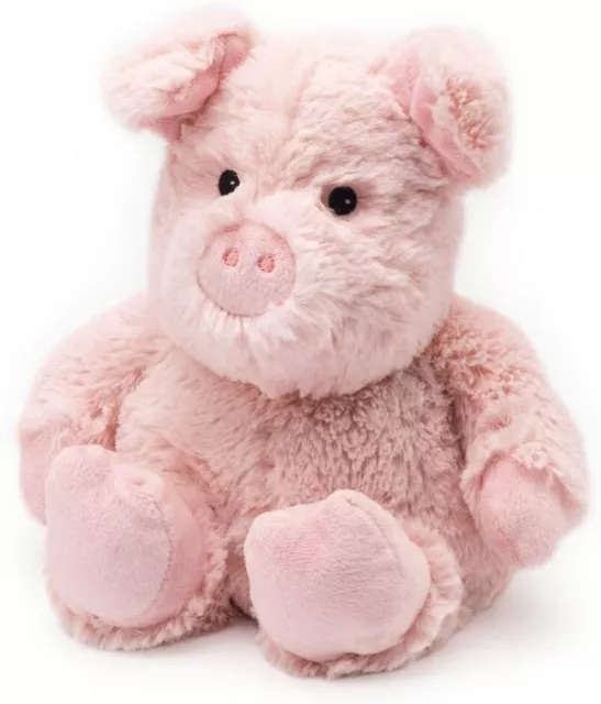 Warmies Microwavable heatable Pig Soft Scented plush toy Intelex brand new