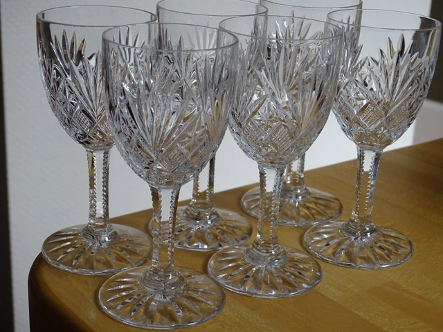 Lot De 6 Anciens Verres à Bière Force 4 Panaché - Verre Transparent
