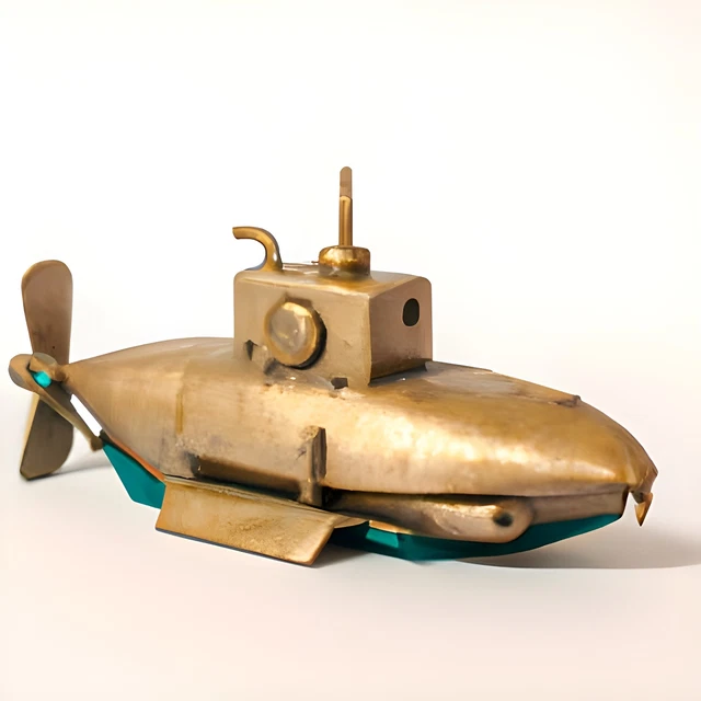 NFT Submarine Toy Art