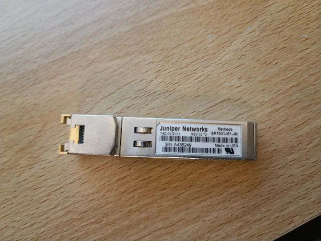 JUNIPER NETWORKS 740-013111 Rev 02 1000Base-T Transceiver Module SFP ...