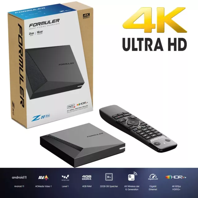 Formuler Z11 Pro 4K Android OTT Medien-Streamer IP-Receiver Android IPTV Box