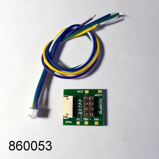 Décodeur 8 fils pour locomotive H0