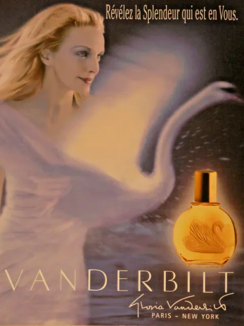 1998 Vanderbilt Perfume Press Advertisement Reveal The Splendor In You
